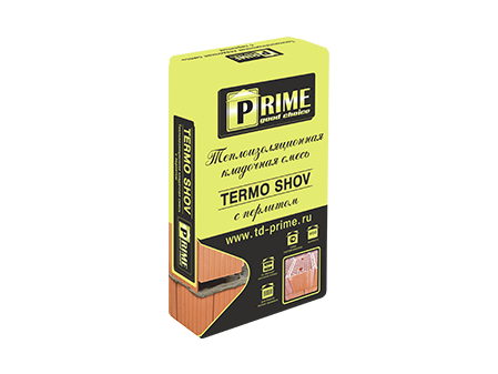 Теплая кладочная смесь Prime Termo Shov 6130, 20 кг 