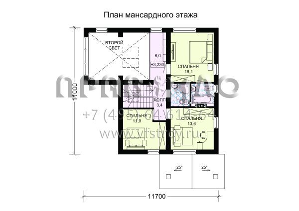 Проект оптимального загородного дома S7-149 (3-38)