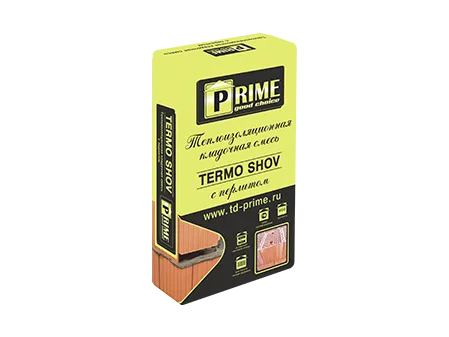 Теплая кладочная смесь Prime Termo Shov 6130, 20 кг 